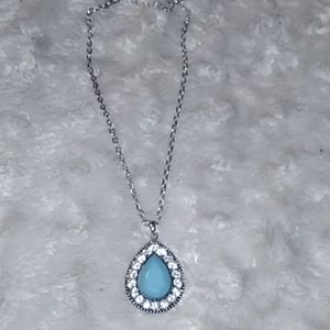 Necklace with Turquoise Pendant